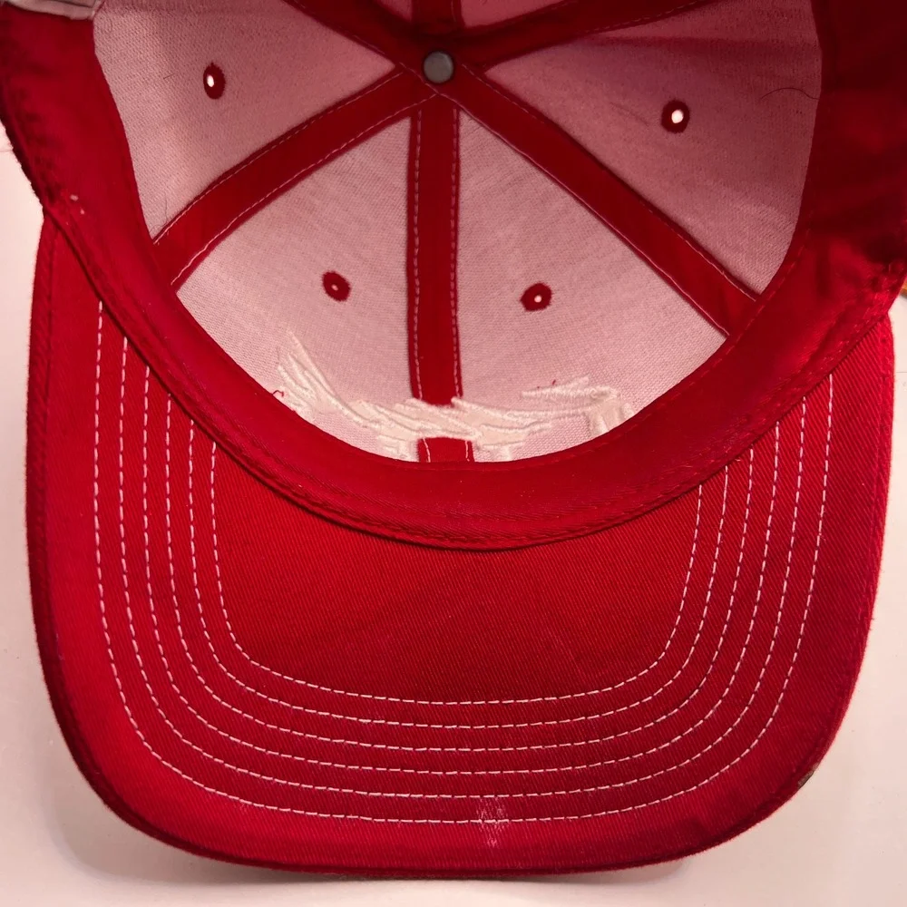 Utah Utes Hat Red Mesh Back Adjustable Baseball Cap NCAA Fan Gear